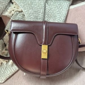 Celine fold over shoulder bag